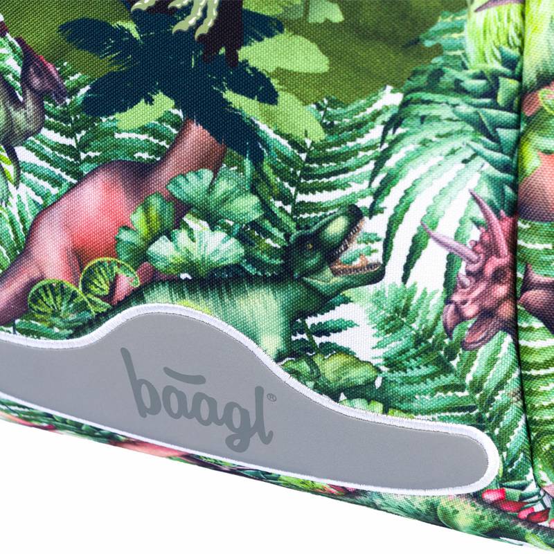 BAAGL SET 5 Shelly Dinosaurus: aktovka, penál, sáček, desky, box BAAGL SET 5 Shelly Dinosaurus: aktovka, penál, sáček, desky, box