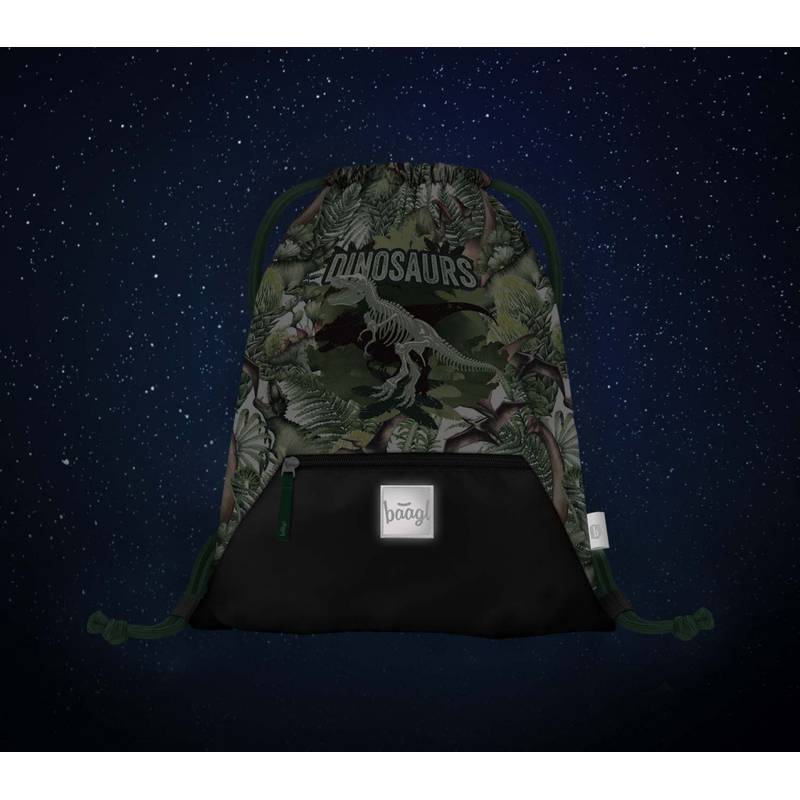 BAAGL SET 5 Shelly Dinosaurus: aktovka, penál, sáček, desky, box BAAGL SET 5 Shelly Dinosaurus: aktovka, penál, sáček, desky, box