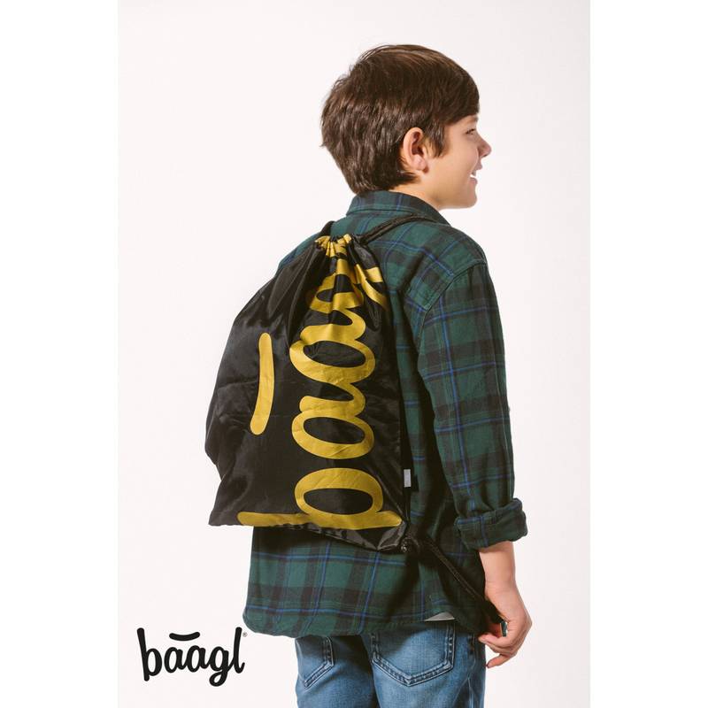 BAAGL SET 3 Skate Gold: batoh, penál a sáček BAAGL SET 3 Skate Gold: batoh, penál a sáček