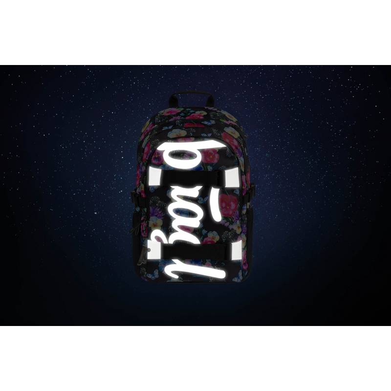 BAAGL SET 3 Skate Flowers: batoh, penál a sáček BAAGL SET 3 Skate Flowers: batoh, penál a sáček