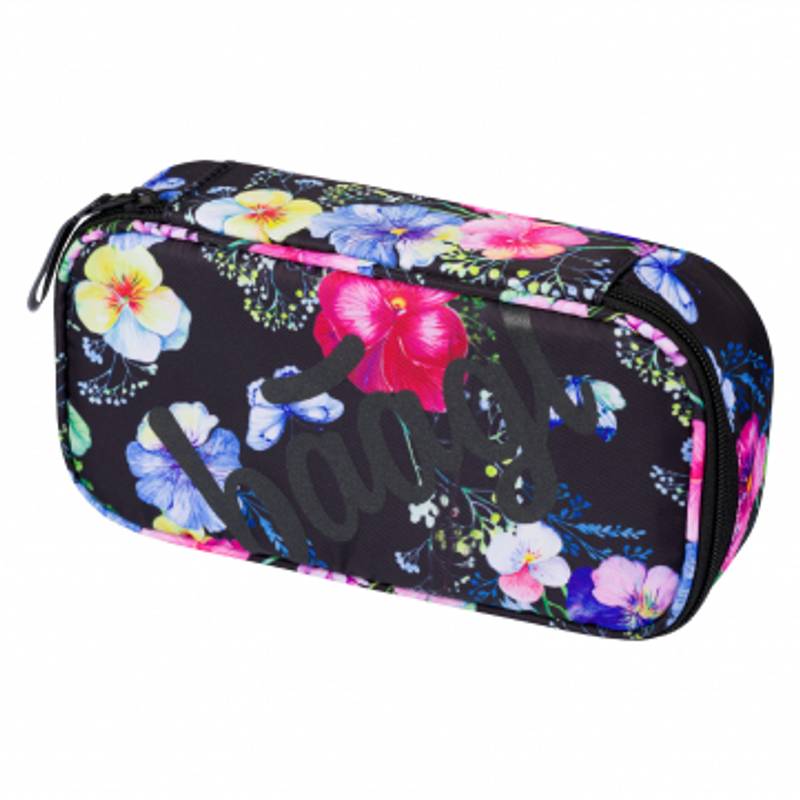 BAAGL SET 3 Skate Flowers: batoh, penál a sáček BAAGL SET 3 Skate Flowers: batoh, penál a sáček