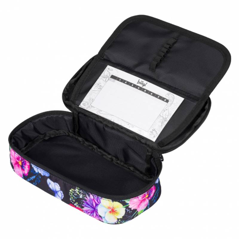 BAAGL SET 3 Skate Flowers: batoh, penál a sáček BAAGL SET 3 Skate Flowers: batoh, penál a sáček