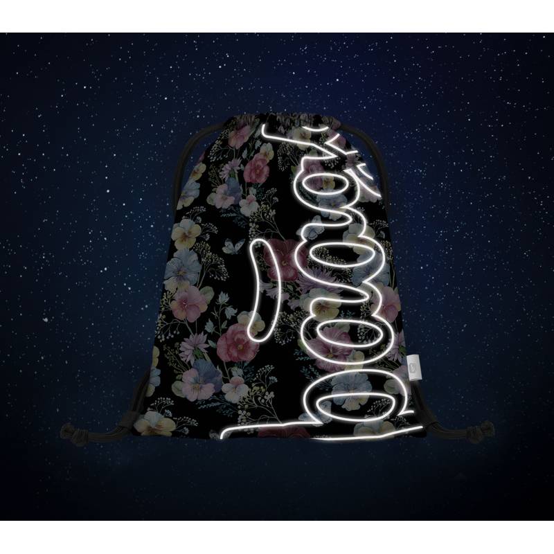 BAAGL SET 3 Skate Flowers: batoh, penál a sáček BAAGL SET 3 Skate Flowers: batoh, penál a sáček