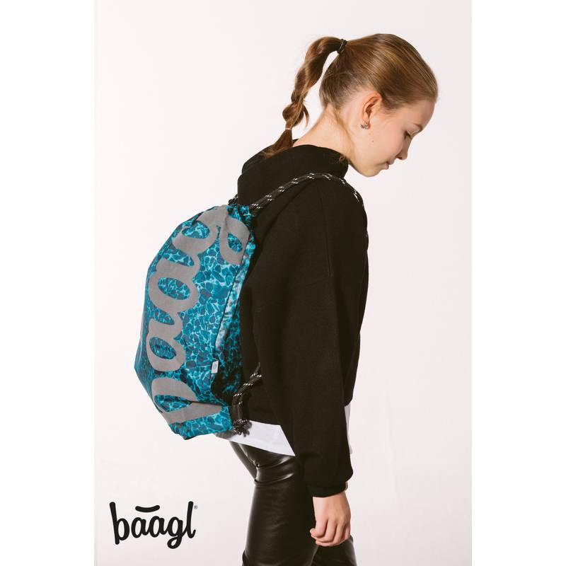 BAAGL SET 3 Skate Aquamarine: batoh, penál a sáček BAAGL SET 3 Skate Aquamarine: batoh, penál a sáček