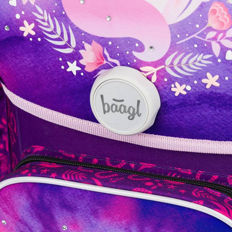 BAAGL SET 3 Ergo Kůň: aktovka, penál, sáček BAAGL SET 3 Ergo Kůň: aktovka, penál, sáček