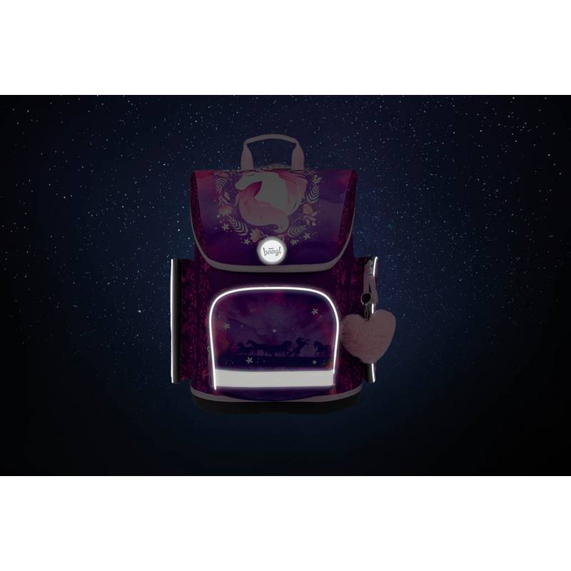 BAAGL SET 3 Ergo Kůň: aktovka, penál, sáček BAAGL SET 3 Ergo Kůň: aktovka, penál, sáček