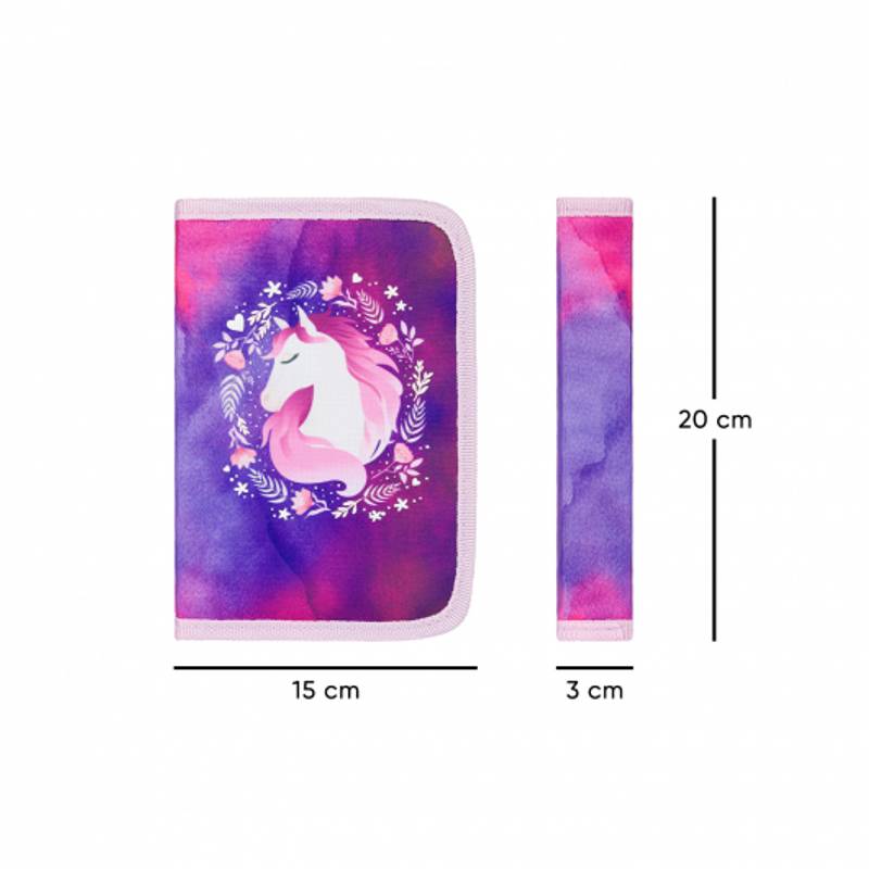 BAAGL SET 3 Ergo Kůň: aktovka, penál, sáček BAAGL SET 3 Ergo Kůň: aktovka, penál, sáček