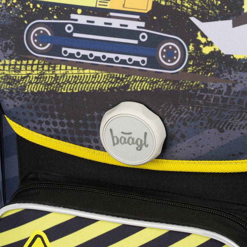 BAAGL SET 3 Ergo Bagr: aktovka, penál, sáček BAAGL SET 3 Ergo Bagr: aktovka, penál, sáček