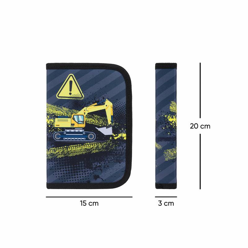 BAAGL SET 3 Ergo Bagr: aktovka, penál, sáček BAAGL SET 3 Ergo Bagr: aktovka, penál, sáček