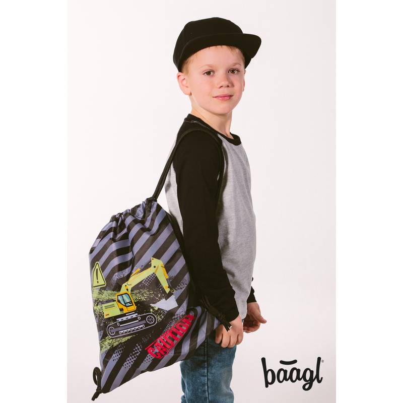 BAAGL SET 3 Ergo Bagr: aktovka, penál, sáček BAAGL SET 3 Ergo Bagr: aktovka, penál, sáček