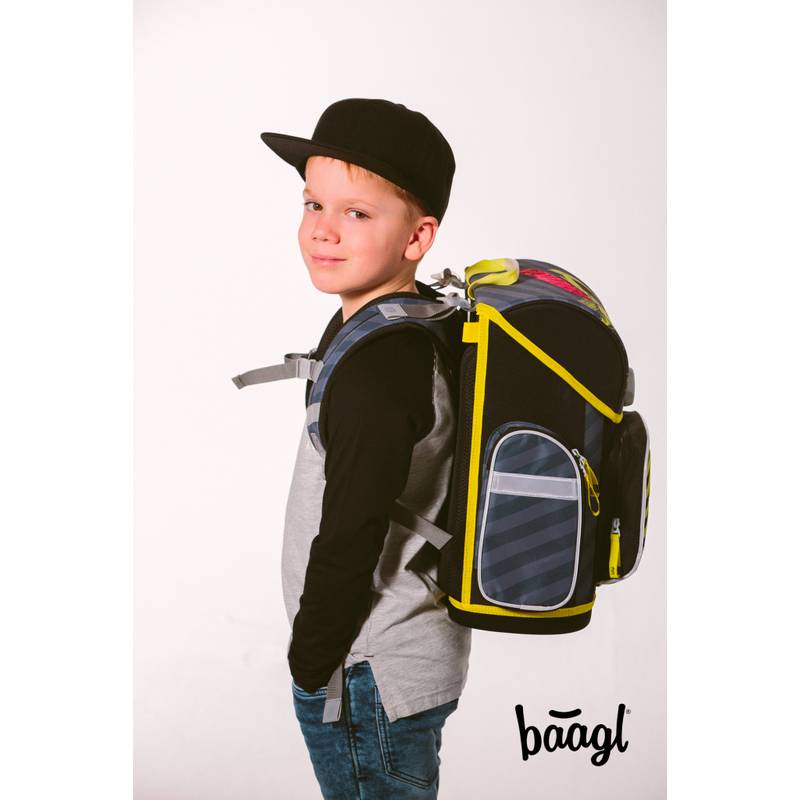 BAAGL SET 3 Ergo Bagr: aktovka, penál, sáček BAAGL SET 3 Ergo Bagr: aktovka, penál, sáček