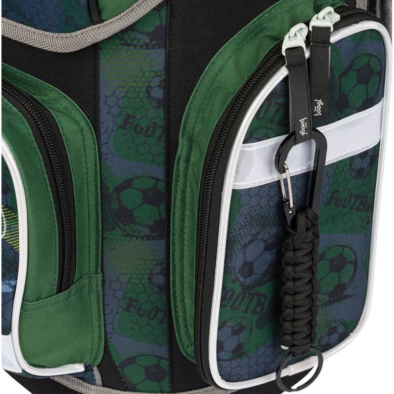 BAAGL SET 3 Ergo Fotbal: aktovka, penál, sáček BAAGL SET 3 Ergo Fotbal: aktovka, penál, sáček