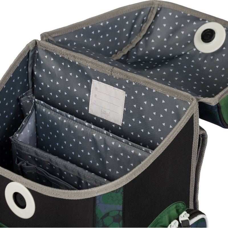 BAAGL SET 3 Ergo Fotbal: aktovka, penál, sáček BAAGL SET 3 Ergo Fotbal: aktovka, penál, sáček