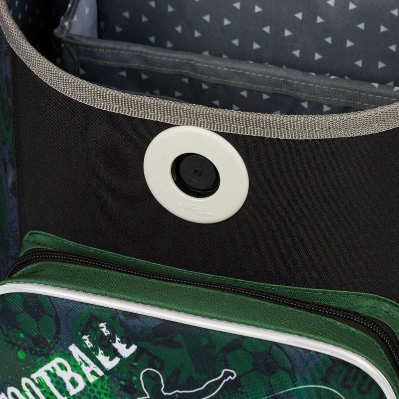 BAAGL SET 3 Ergo Fotbal: aktovka, penál, sáček BAAGL SET 3 Ergo Fotbal: aktovka, penál, sáček