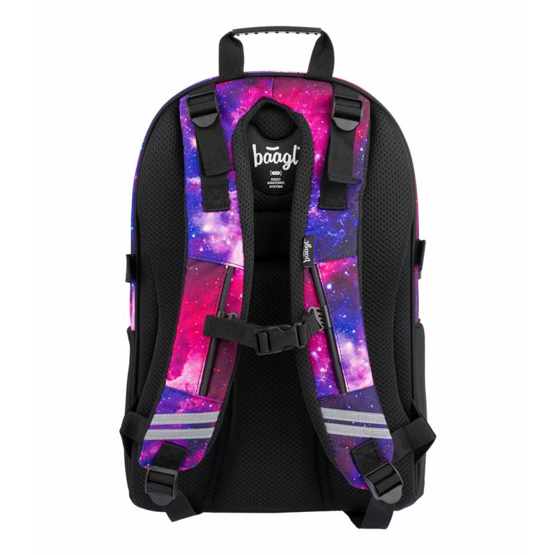 BAAGL SET 3 Galaxy: aktovka, penál, sáček BAAGL SET 3 Galaxy: aktovka, penál, sáček