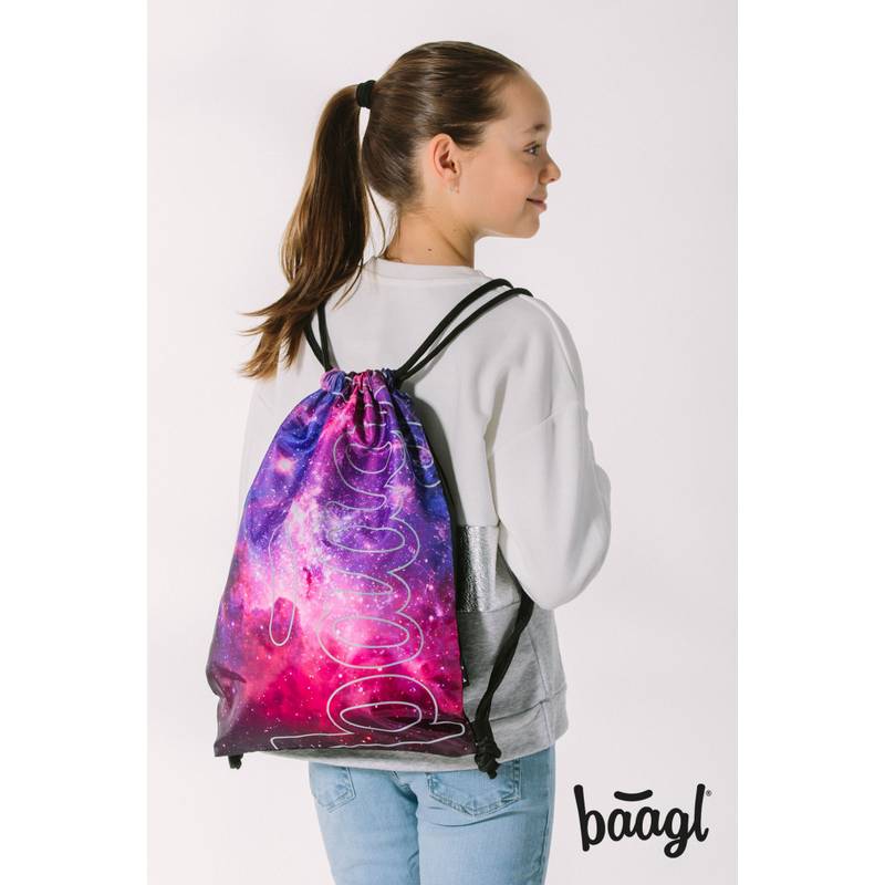 BAAGL SET 3 Galaxy: aktovka, penál, sáček BAAGL SET 3 Galaxy: aktovka, penál, sáček