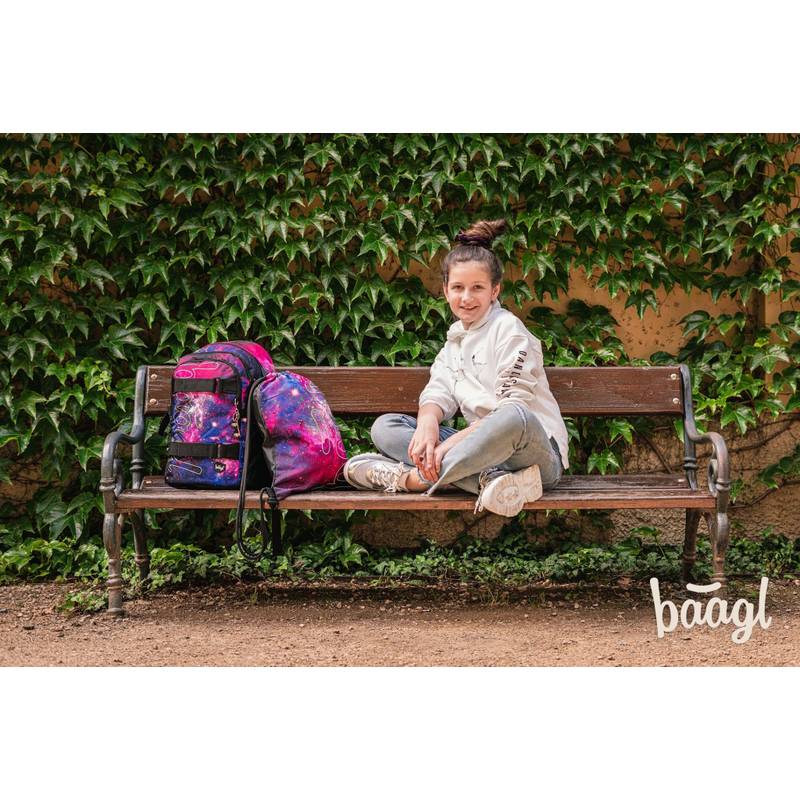 BAAGL SET 3 Galaxy: aktovka, penál, sáček BAAGL SET 3 Galaxy: aktovka, penál, sáček