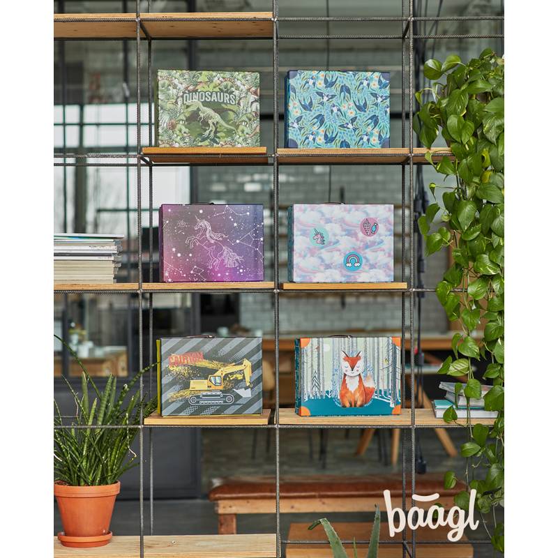 BAAGL Skladací školský kufrík Bager BAAGL Skladací školský kufrík Bager