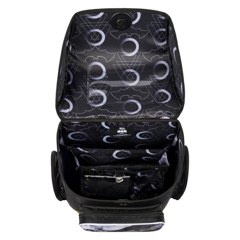 BAAGL SET 5 Ergo Batman: aktovka, penál, sáček, desky, peněženka BAAGL SET 5 Ergo Batman: aktovka, penál, sáček, desky, peněženka