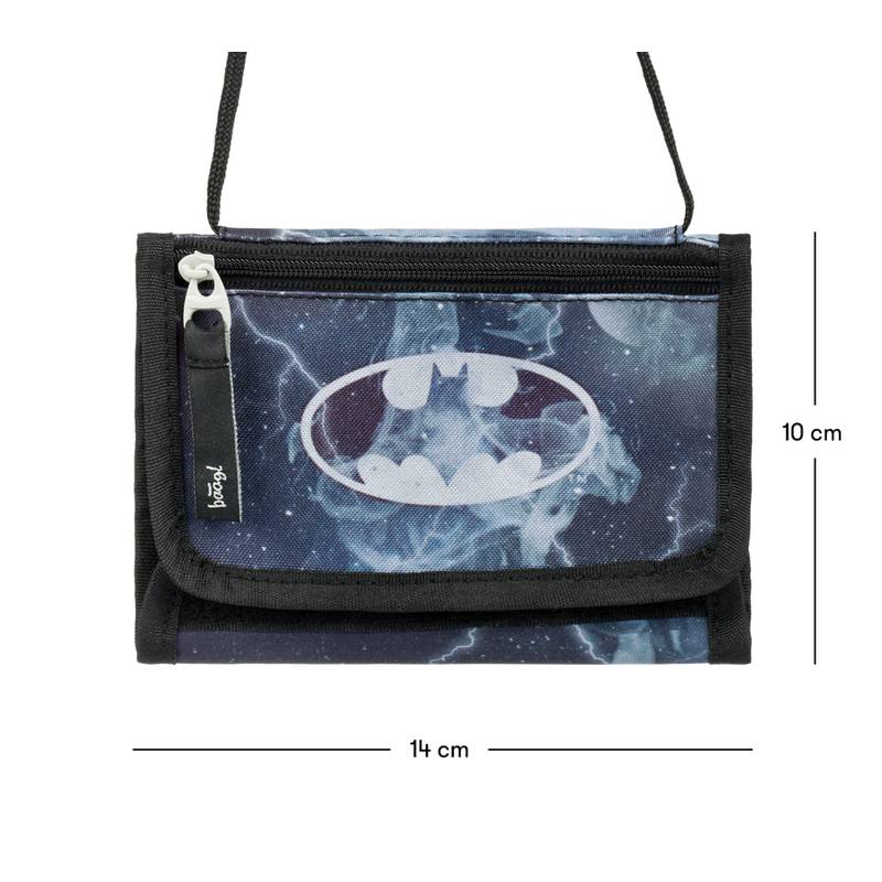 BAAGL SET 5 Ergo Batman: aktovka, penál, sáček, desky, peněženka BAAGL SET 5 Ergo Batman: aktovka, penál, sáček, desky, peněženka