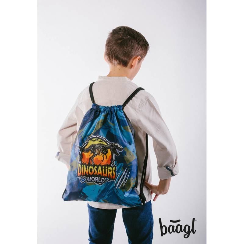 BAAGL Školské vrecko na obuv Dinosaurs World BAAGL Školské vrecko na obuv Dinosaurs World