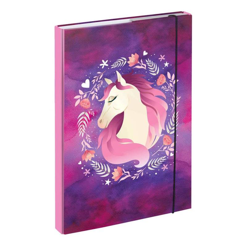 BAAGL SET 5 Ergo Kůň: aktovka, penál, sáček, desky, box BAAGL SET 5 Ergo Kůň: aktovka, penál, sáček, desky, box