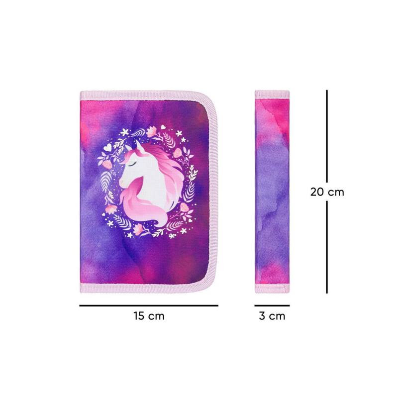 BAAGL SET 5 Ergo Kůň: aktovka, penál, sáček, desky, box BAAGL SET 5 Ergo Kůň: aktovka, penál, sáček, desky, box