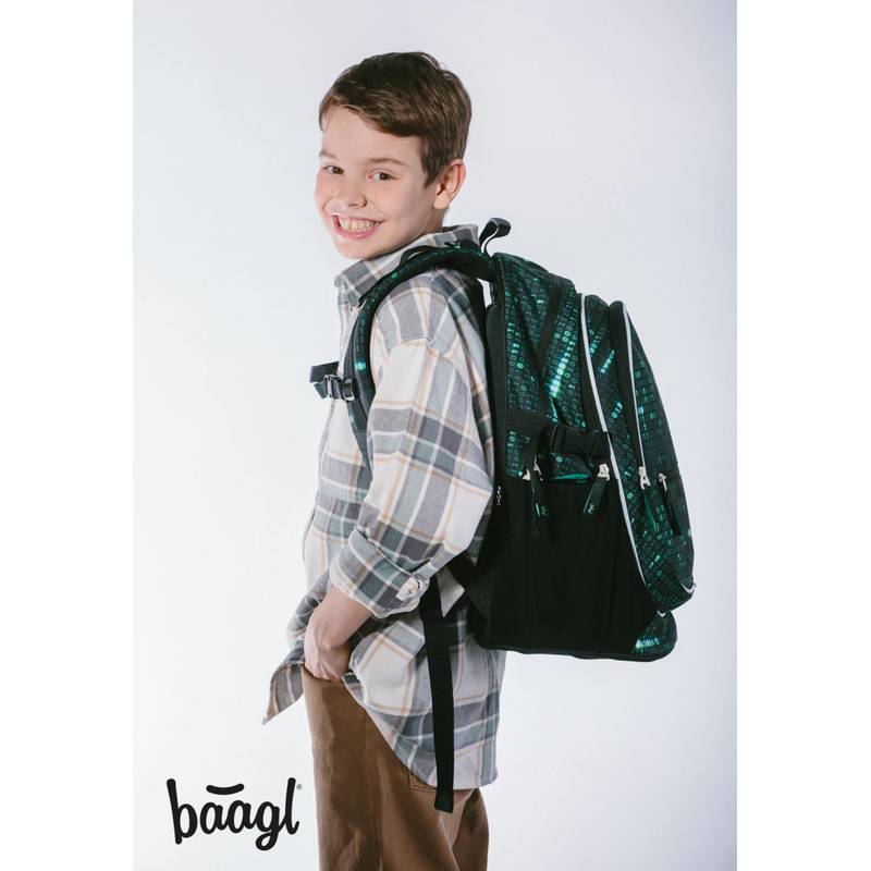 BAAGL SADA 3 Core Numbers: batoh, peračník, vrecko BAAGL SADA 3 Core Numbers: batoh, peračník, vrecko