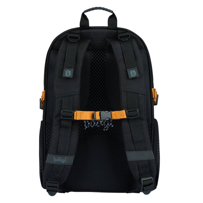 BAAGL SADA 3 Core Metallic Bronze: batoh, peračník, vrecko BAAGL SADA 3 Core Metallic Bronze: batoh, peračník, vrecko