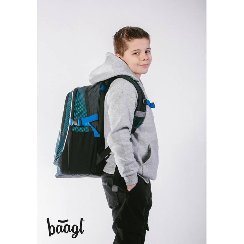 BAAGL SADA 3 Core Football Player: batoh, peračník, vrecko BAAGL SADA 3 Core Football Player: batoh, peračník, vrecko