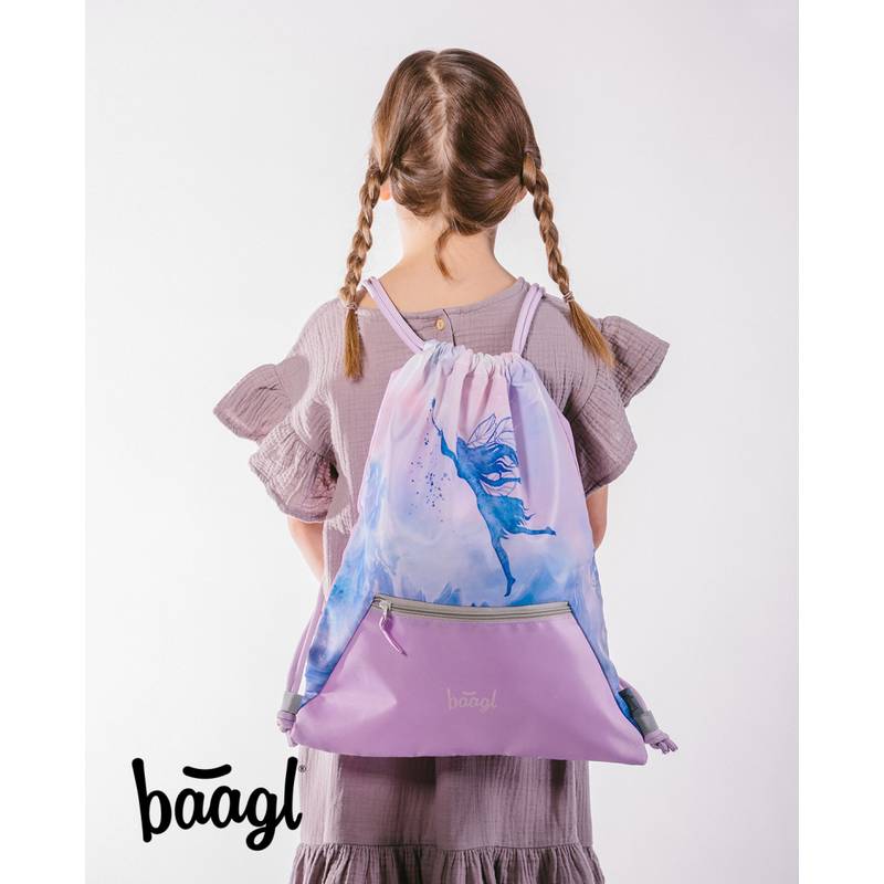 BAAGL SET 5 Shelly Víla: aktovka, penál, sáček, desky, box BAAGL SET 5 Shelly Víla: aktovka, penál, sáček, desky, box