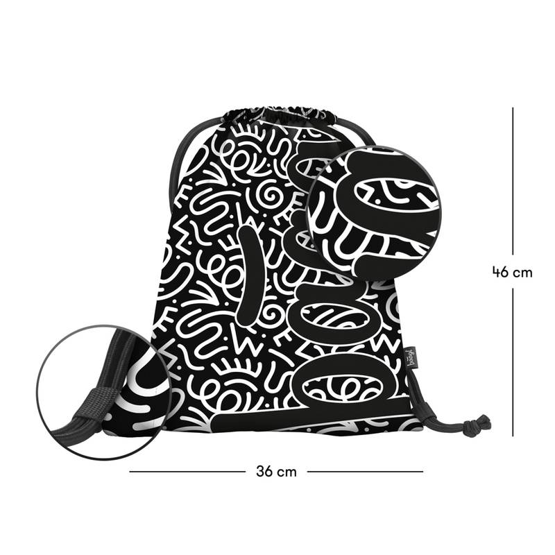 BAAGL SADA 3 Core Element: batoh, peračník, vrecko BAAGL SADA 3 Core Element: batoh, peračník, vrecko