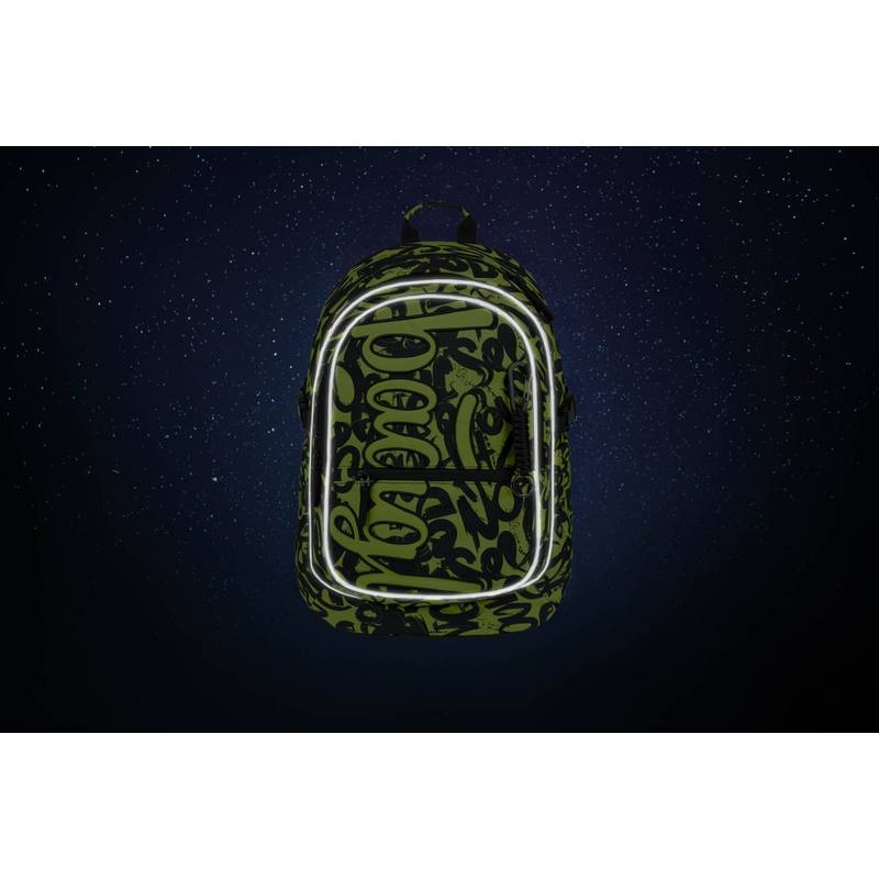 BAAGL SADA 3 Core Lime: batoh, peračník, vrecko BAAGL SADA 3 Core Lime: batoh, peračník, vrecko