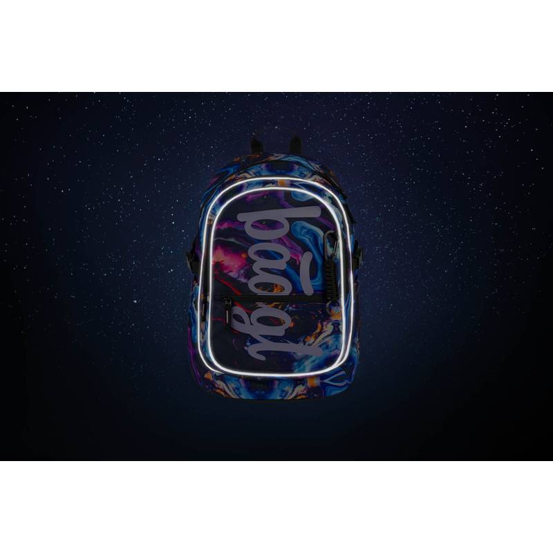 BAAGL SADA 3 Core Marble: batoh, peračník, vrecko BAAGL SADA 3 Core Marble: batoh, peračník, vrecko