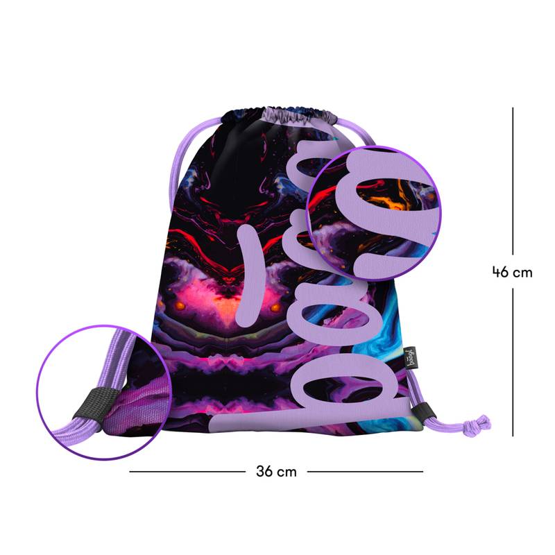 BAAGL SADA 3 Core Marble: batoh, peračník, vrecko BAAGL SADA 3 Core Marble: batoh, peračník, vrecko