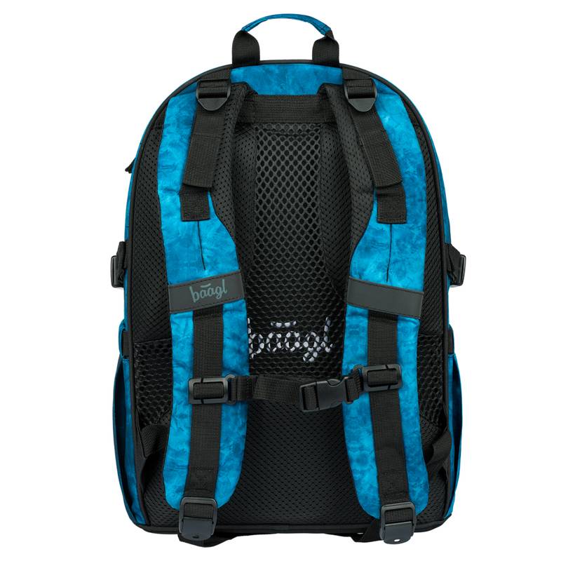 BAAGL SADA 3 Core Ocean: batoh, peračník, vrecko BAAGL SADA 3 Core Ocean: batoh, peračník, vrecko