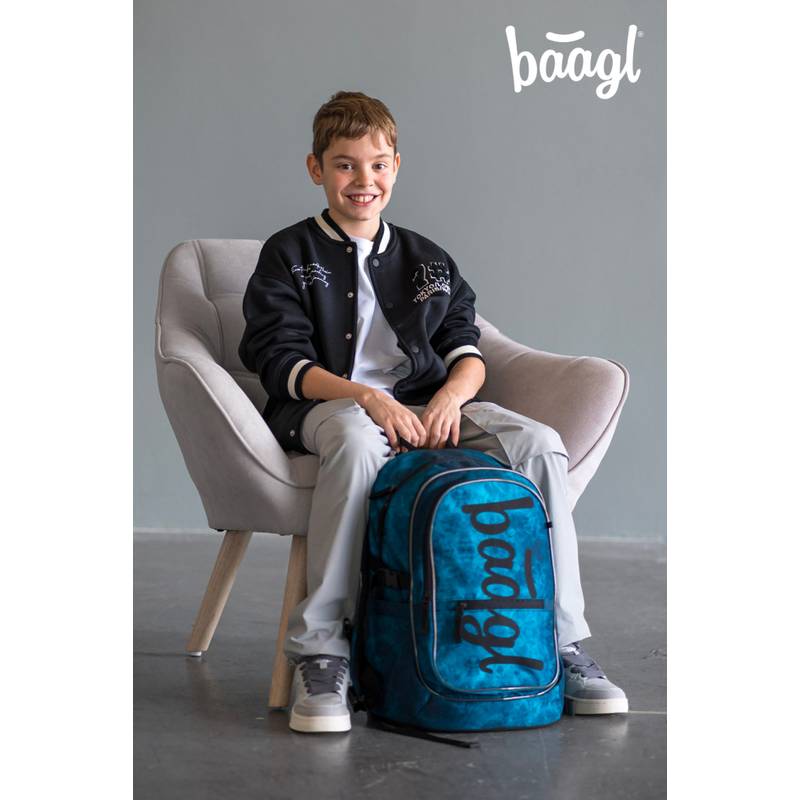 BAAGL SADA 3 Core Ocean: batoh, peračník, vrecko BAAGL SADA 3 Core Ocean: batoh, peračník, vrecko