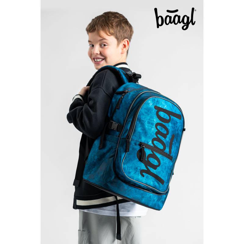 BAAGL SADA 3 Core Ocean: batoh, peračník, vrecko BAAGL SADA 3 Core Ocean: batoh, peračník, vrecko