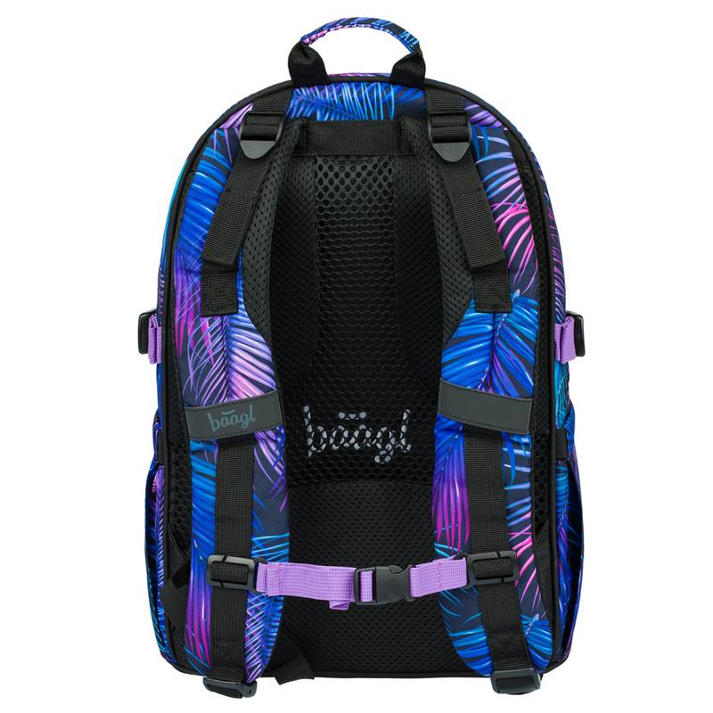 BAAGL SADA 3 Core Palm: batoh, peračník, vrecko BAAGL SADA 3 Core Palm: batoh, peračník, vrecko