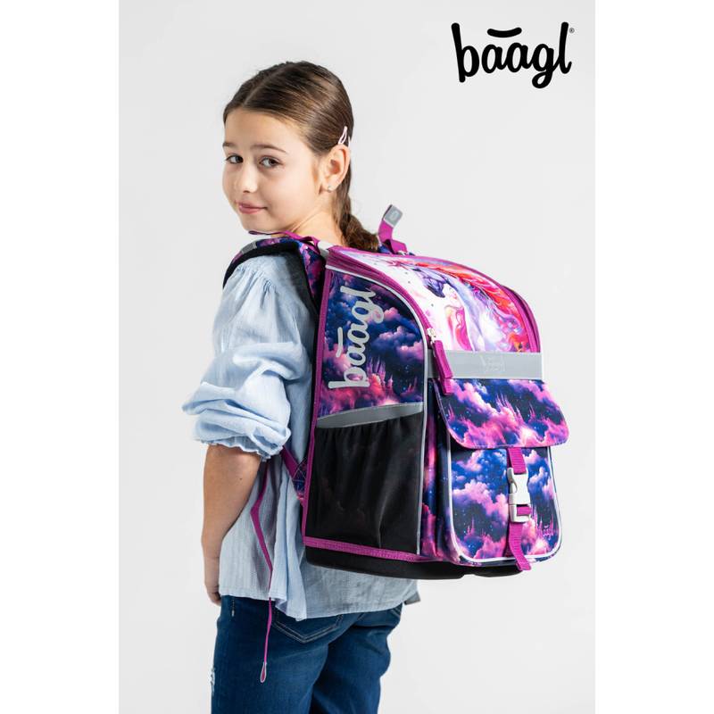 BAAGL 5 SET Zippy Jednorožec Království: aktovka, penál, sáček, desky, box BAAGL 5 SET Zippy Jednorožec Království: aktovka, penál, sáček, desky, box