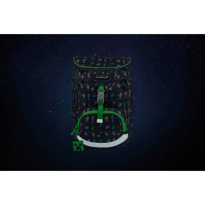 BAAGL SADA 3 Airy Minecraft: batoh, peračník, vrecko BAAGL SADA 3 Airy Minecraft: batoh, peračník, vrecko