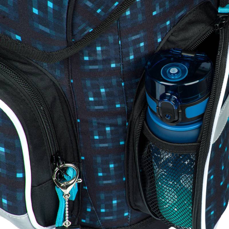 BAAGL Školská aktovka Ergo Minecraft Blue Axe BAAGL Školská aktovka Ergo Minecraft Blue Axe