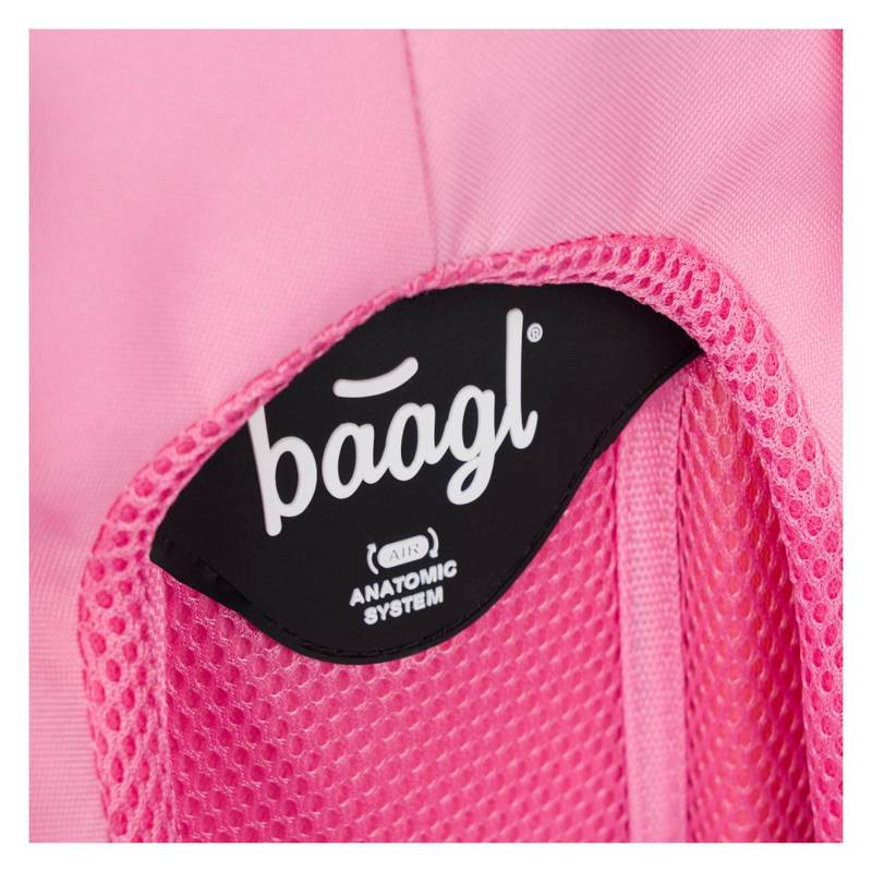 BAAGL Školní batoh Fun Plameňák BAAGL Školní batoh Fun Plameňák