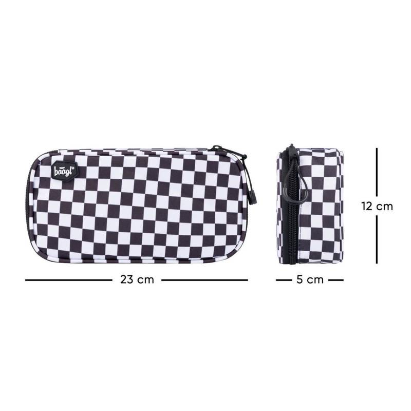 BAAGL SET 3 Skate Ska: batoh, peračník, sáček BAAGL SET 3 Skate Ska: batoh, peračník, sáček