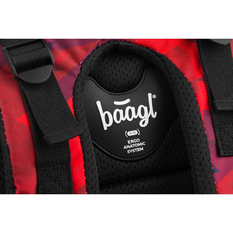 BAAGL SET 3 Skate Triangle: batoh, peračník, sáček BAAGL SET 3 Skate Triangle: batoh, peračník, sáček