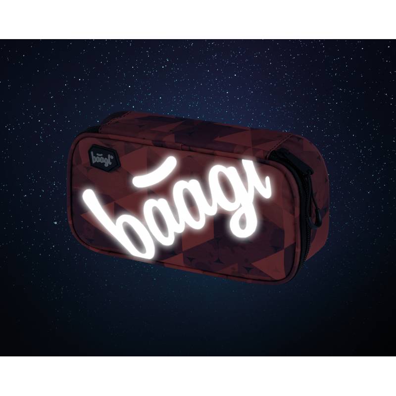 BAAGL SET 3 Skate Triangle: batoh, peračník, sáček BAAGL SET 3 Skate Triangle: batoh, peračník, sáček