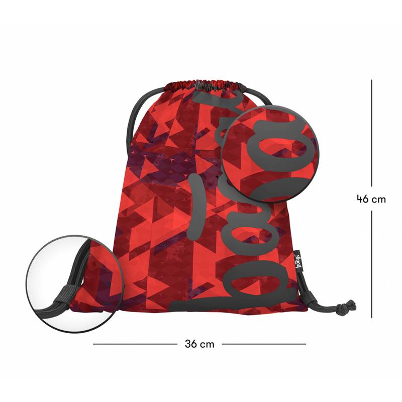 BAAGL SET 3 Skate Triangle: batoh, peračník, sáček BAAGL SET 3 Skate Triangle: batoh, peračník, sáček