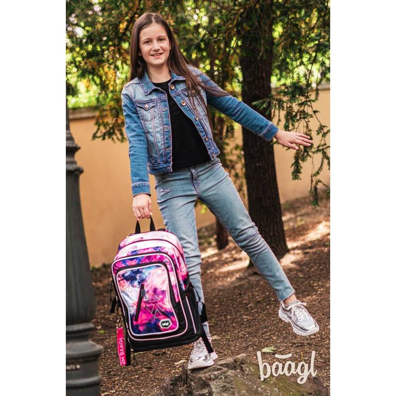 BAAGL SET 3 Abstract: batoh, peračník, sáček BAAGL SET 3 Abstract: batoh, peračník, sáček