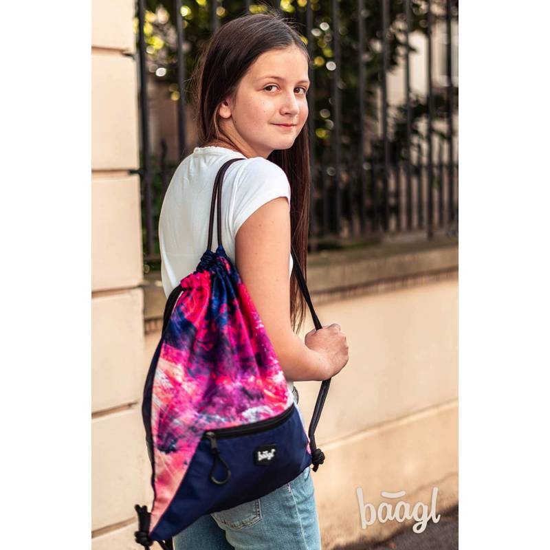 BAAGL SET 3 Abstract: batoh, peračník, sáček BAAGL SET 3 Abstract: batoh, peračník, sáček