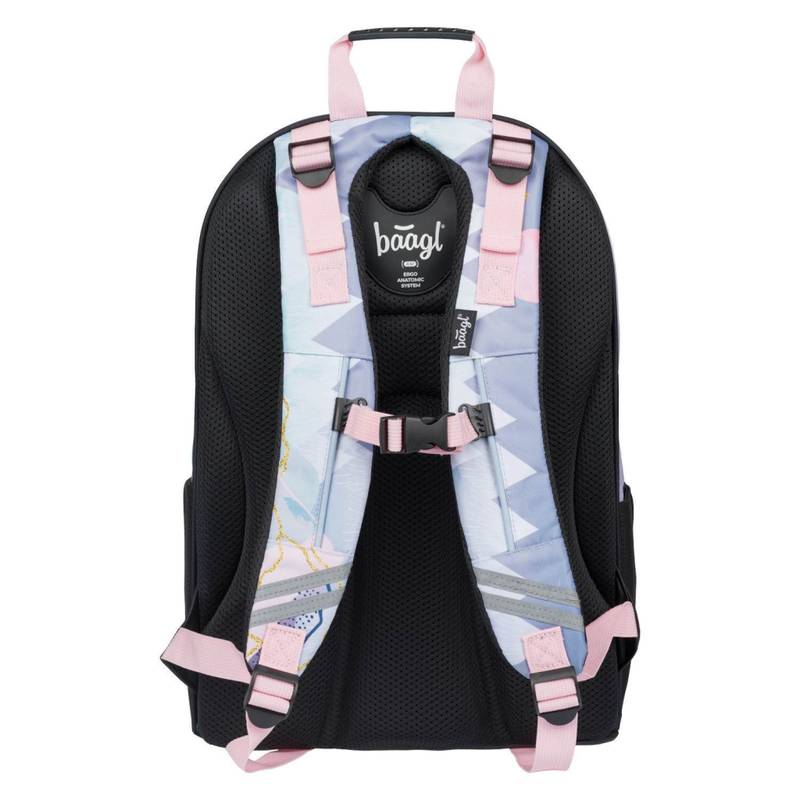 BAAGL SET 3 Skate Moon: batoh, peračník, sáček BAAGL SET 3 Skate Moon: batoh, peračník, sáček